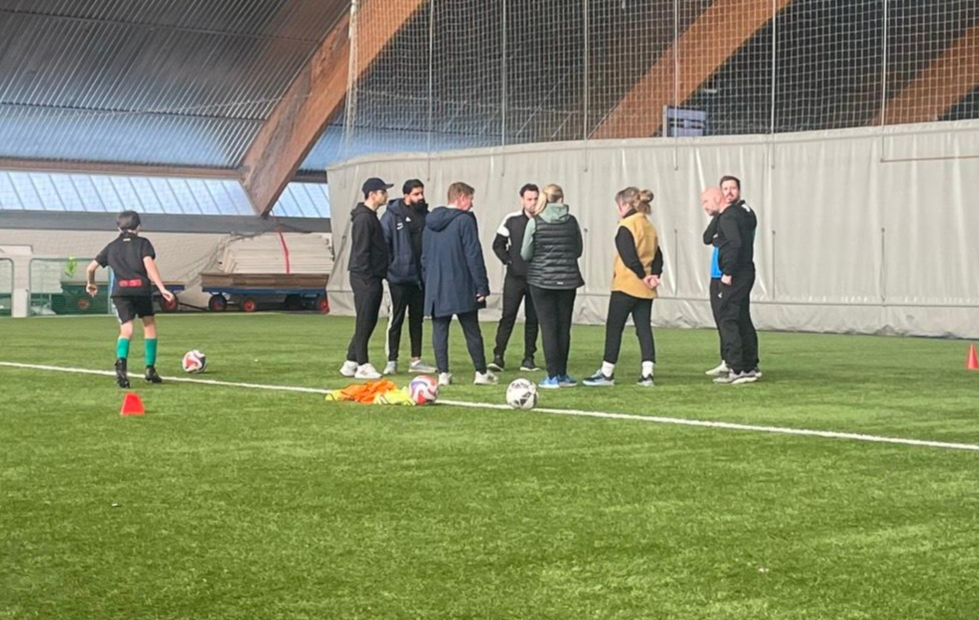 Åtte nye trenere skolert i Grasrottrener delkurs 1